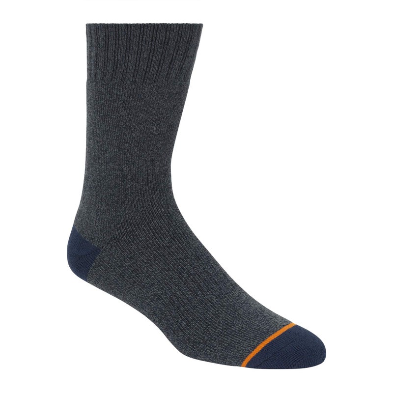 Weatherproof mens 5 Pack Thermal Crew Socks, Medium Grey, 13-Oct US - Image 2